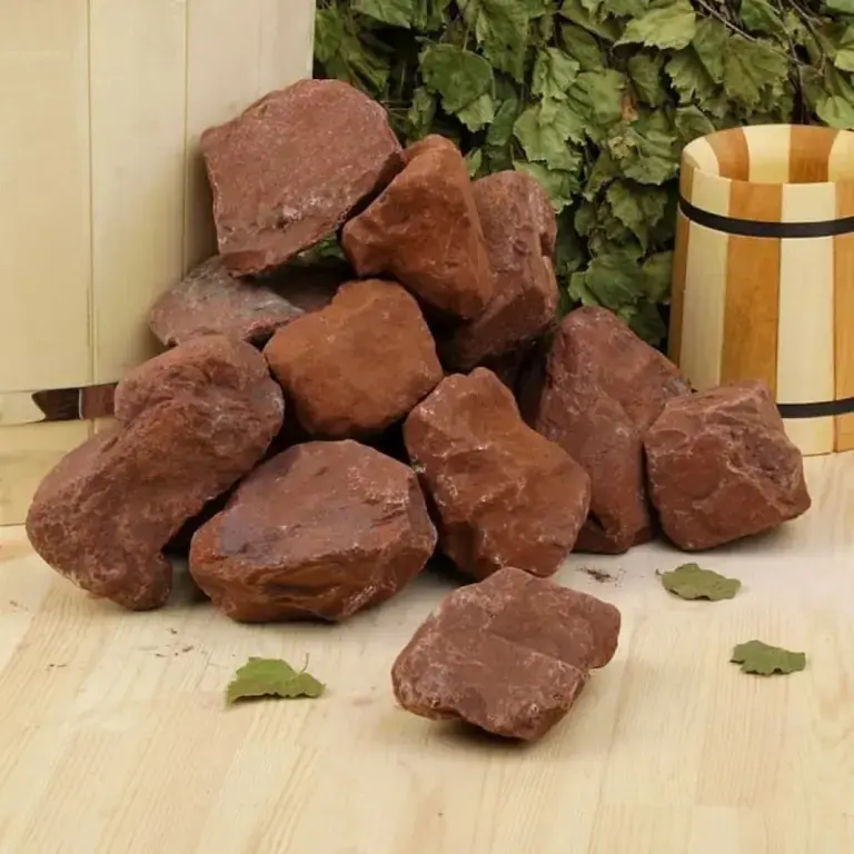 Яшма сургучная колотая