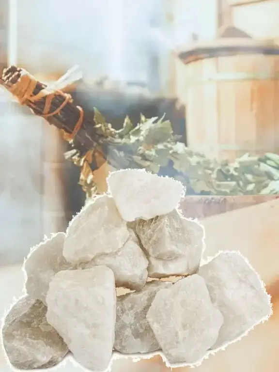 Кварц белый колотый