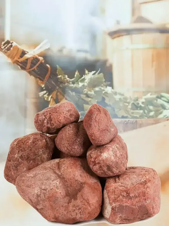 Яшма сургучная шлифованная